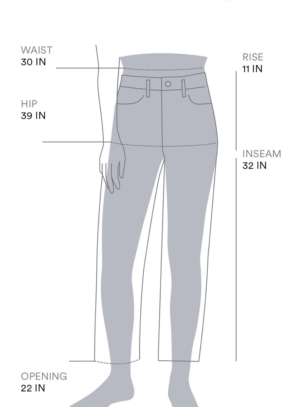 NWT Frame 30 The Stroll Mid-Rise Wide-Leg Jeans, Au Natural Clean - Picture 10 of 10